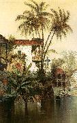 Edwin Deakin Old Panama Spain oil painting artist